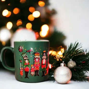Wholesale Green Soldier Ceramic Mug