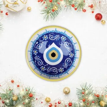 Wholesale 8 Cm Evil Eye Special Embossing Bowl