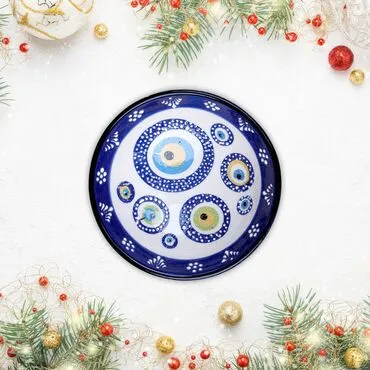 Wholesale 13 Cm Evil Eye Special Embossing Bowl
