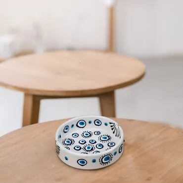 Wholesale Large Paşabahçe Ashtray Evil Eye