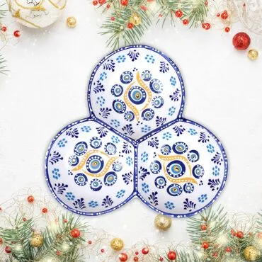 Wholesale Evil Eye 3 Round Cookie Holder
