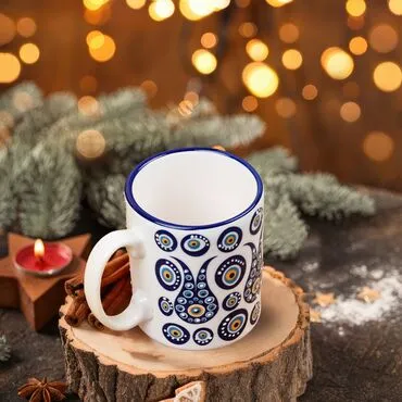 Wholesale Custom Embossed Evil Eye Mug - 10