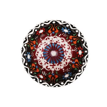 Wholesale Turkish Ceramic 8 Cm Lace Bowl - 25