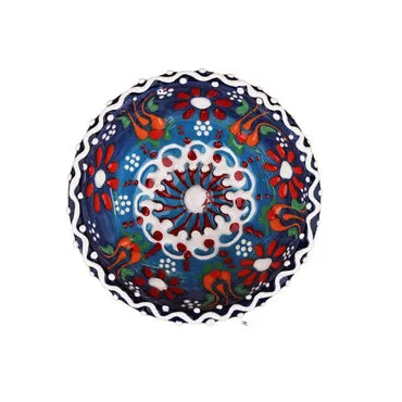Wholesale Turkish Ceramic 8 Cm Lace Bowl - 26
