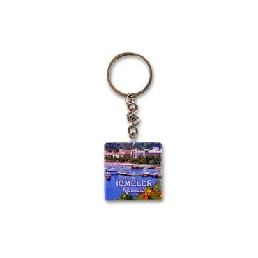 Wholesale Myros UV Round Keychain 40.57x40.57 mm