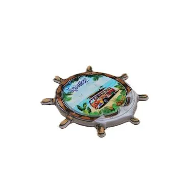 Wholesale Myros UV Steering Wheel Shaped Refrigerator Magnet 82*82 mm - 4