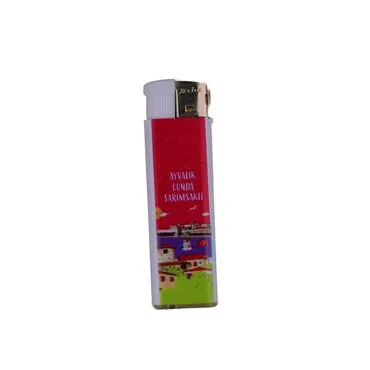 Wholesale Ayvalık Themed UV White Lighter 25.6 Mm X 68.7 Mm