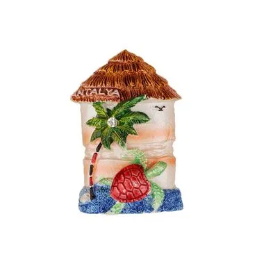 Wholesale Stone Embellished and Mother of Pearl Polyester Refrigerator Magnet
