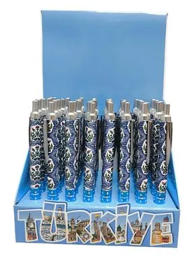 Toptan Çini Temalı Basmali Tükenmez Kalem - Standart - 4
