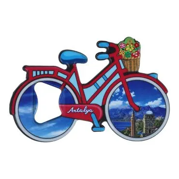 Wholesale Antalya Themed Myros UV Bicycle Bottle Opener