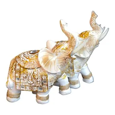 Wholesale Polyester Elephant 14 cm Set of 2