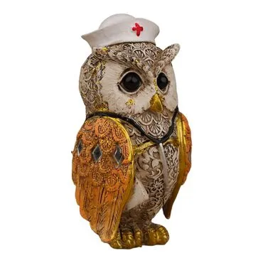 Wholesale Polyester Owl 8 cm Set of 4