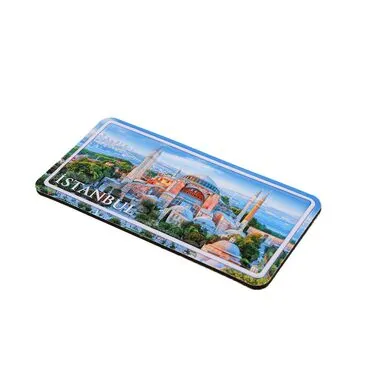 Toptan İstanbul Temalı Kabartmalı Pvc Baskı Magnet - 20