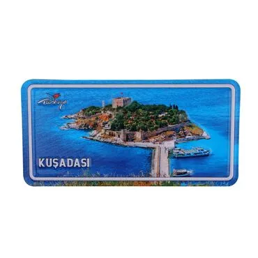 Toptan Kuşadası Temalı Kabartmalı Pvc Baskı Magnet - 5