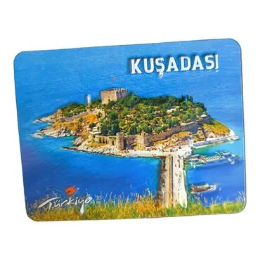 Wholesale Kuşadası Themed Embossed PVC Refrigerator Magnet 70*90 mm - 8