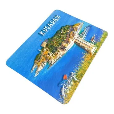 Wholesale Kuşadası Themed Embossed PVC Refrigerator Magnet 70*90 mm - 19