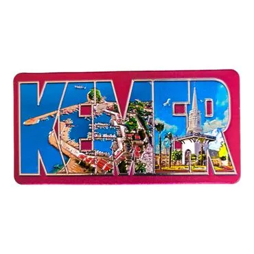 Toptan Kemer Temalı Metali̇ze Magnet 50*100 Mm