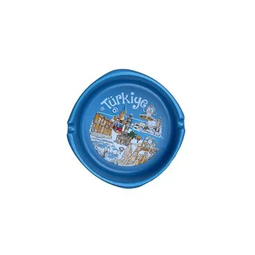 Wholesale Türkiye Themed Regional Large Ashtray 100x40 mm
