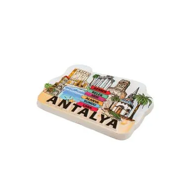 Wholesale Antalya Region Themed Polyester Refrigerator Magnet - 4