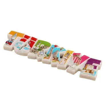 Toptan Türkiye Temalı Polyester Baskılı Magnet - Standart - 4