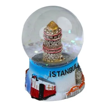 Wholesale 45 mm Polyester Istanbul Kizkulesi Water Bottle - Standart - 2