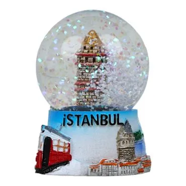 Wholesale 45 mm Polyester Istanbul Kizkulesi Water Bottle - Standart - 3