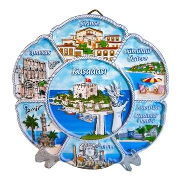 Toptan 15 Cm Kuşadasi Polyester Tabak - Standart - 2