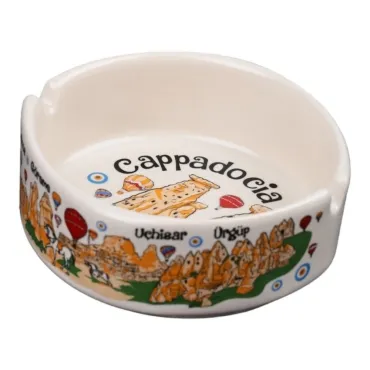 Wholesale Cappadocia Themed Large Regional Ashtray 100*40 mm - 10
