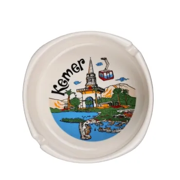 Wholesale Kemer Themed Large Traditional Ashtray 100x40 mm - 4