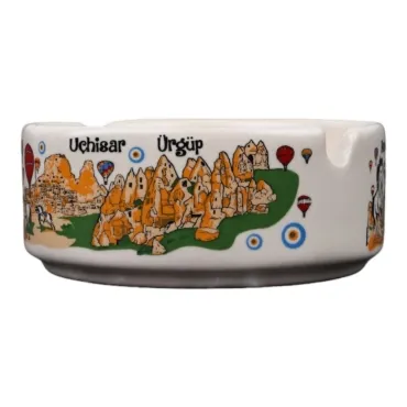 Wholesale Cappadocia Themed Large Regional Ashtray 100*40 mm - 7