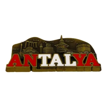 Wholesale Metal Antalya Mix Refrigerator Magnet