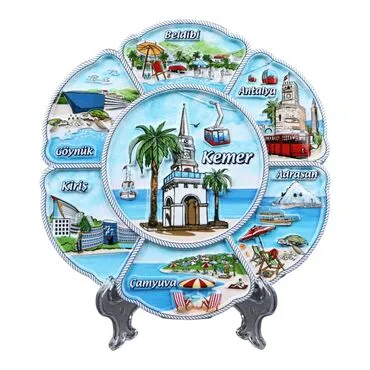 Wholesale 20 Cm Kemer Polyester Plate