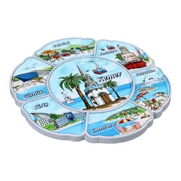 Wholesale 20 Cm Kemer Polyester Plate - Standart - 2