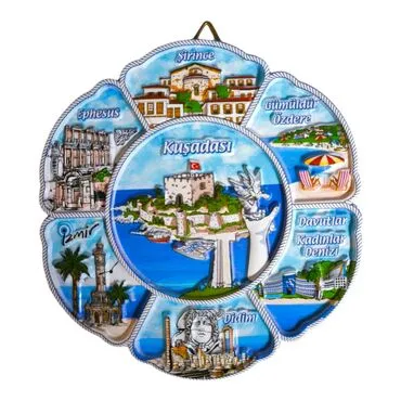 Wholesale 20 Cm Kuşadasi Polyester Plate