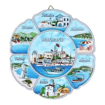 Toptan 20 Cm Marmari̇s Polyester Tabak - Standart - 3