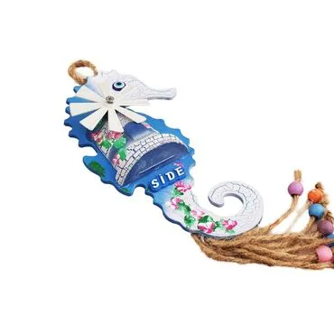 Wholesale Side Themed Injection Seahorse Refrigerator Magnet - Standart - 2