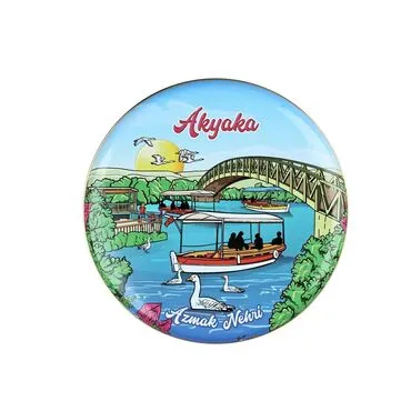 Wholesale Akyaka Themed Myros Lidded Scented Love Candle