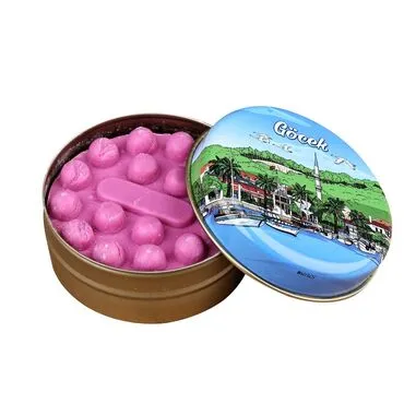 Wholesale Göcek Themed Myros Lidded Scented Love Candle - Standart - 2