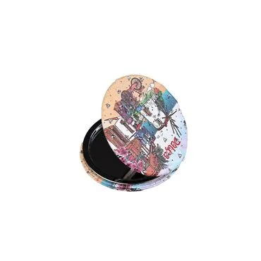 Wholesale Datça Themed Myros Round PU Mirror - Standart - 2