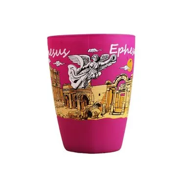 Wholesale Efes Themed Oval Glass Mug 27 Cl - Standart - 2