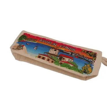 Toptan Ayvalık Bölgesi Temalı Myros Kanvas Kalemli̇k 90*220*45 Mm  - Standart - 2