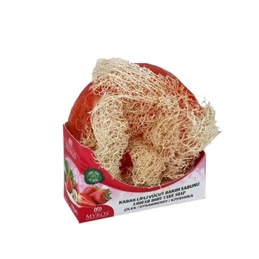 Toptan 200 Gr.çi̇lek Esansli Kabak Li̇fli̇ Vücut Bakim Sabunu  - Standart - 3