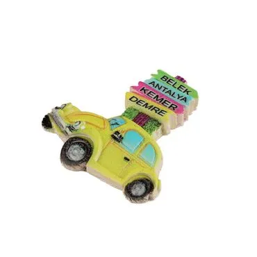 Toptan Antalya Bölgesi Temalı Polyester Uv Magnet