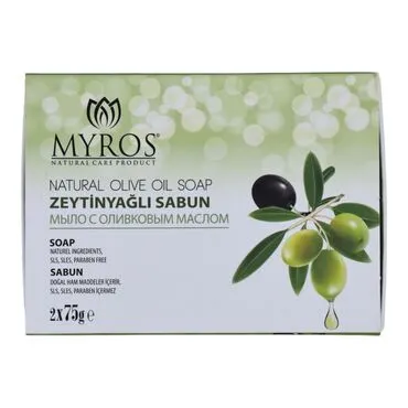 Wholesale Myros 2x75 Gr Olive Soap - Standart - 2