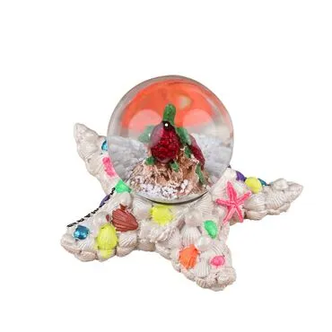 Wholesale Marmaris Themed Polyester Snow Globe 45 mm - 5