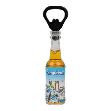Wholesale Pamukkale Themed Myros Bottle Opener Refrigerator Magnet