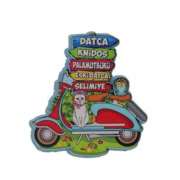 Wholesale 3D Picture Wooden Refrigerator Magnet