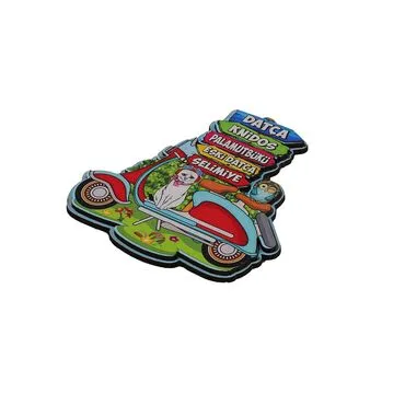 Wholesale 3D Picture Wooden Refrigerator Magnet - 02 - 3
