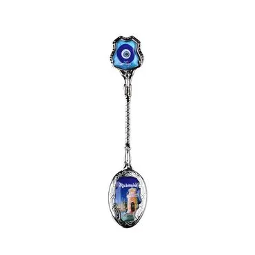 Wholesale Marmaris Themed Myros Metal Tea Spoon 25*130 mm - 6