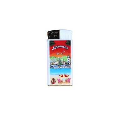 Wholesale Marmaris Themed Single Flame UV Lighter 365 mm x 80 mm